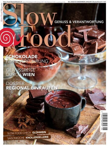 Slow Food Magazin – November 2022 Cover