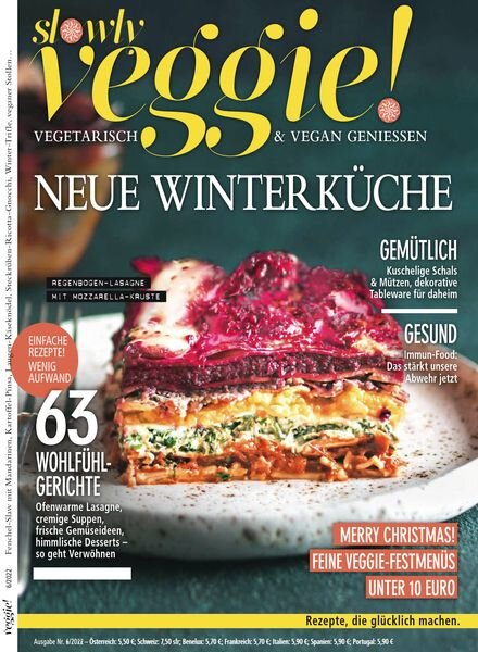 Slowly Veggie Germany – Nr 6 2022 Cover