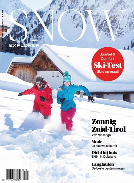 Snow Explorer – december 2022 Cover