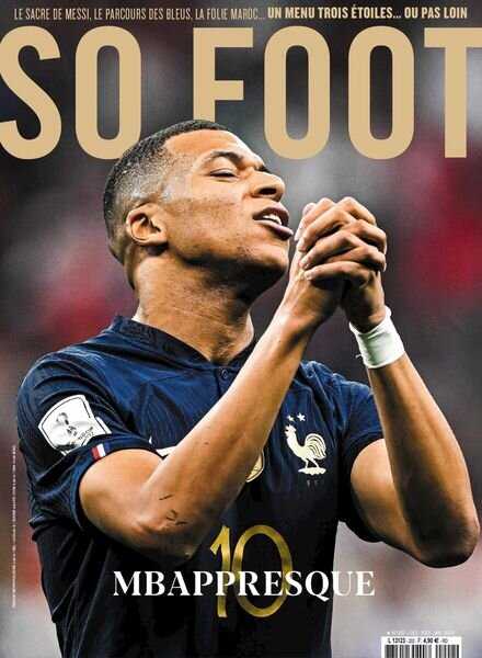 So Foot – 01 decembre 2022 Cover