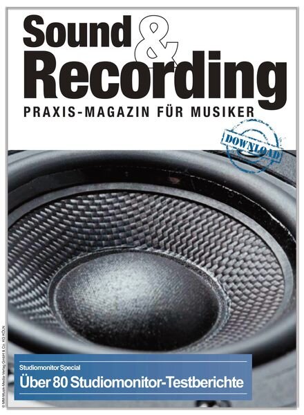 Sound & Recording – 15 Dezember 2022 Cover
