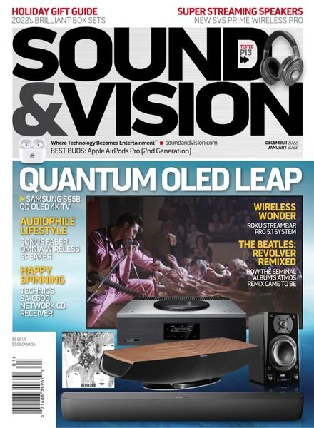 Sound & Vision – December 2022 Cover