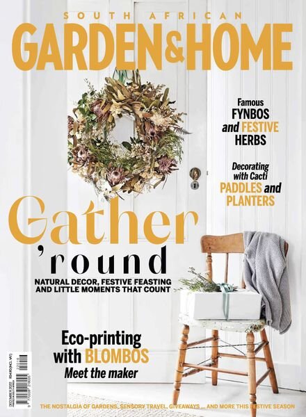 South African Garden and Home – December 2022 Cover
