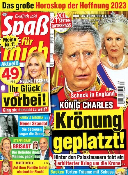 Spass fur mich – 16 Dezember 2022 Cover
