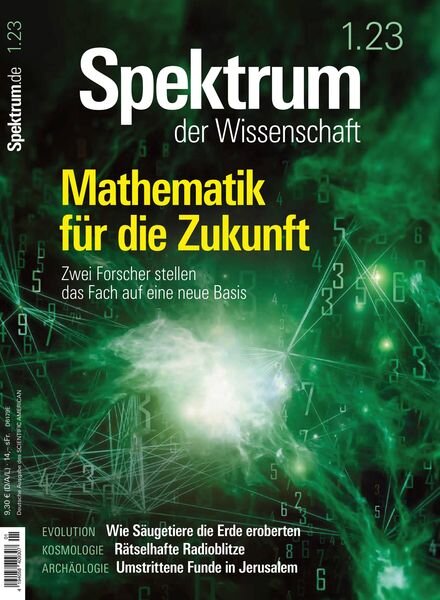 Spektrum der Wissenschaft – 11 Dezember 2022 Cover
