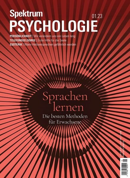 Spektrum Psychologie – Dezember 2022 Cover