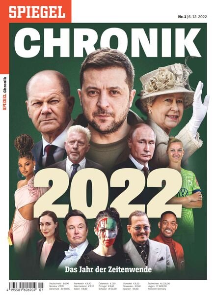 Spiegel Chronik – Nr 01 2022 Cover