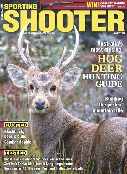 Sporting Shooter Australia – January 2023 Cover