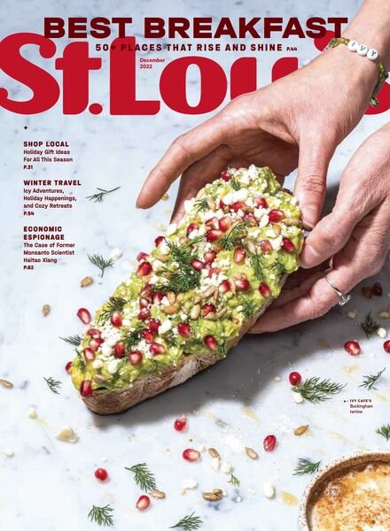 St Louis Magazine – December 2022 Cover