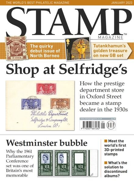 Stamp Magazine – January 2023 Cover
