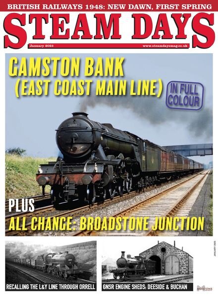 Steam Days – January 2023 Cover