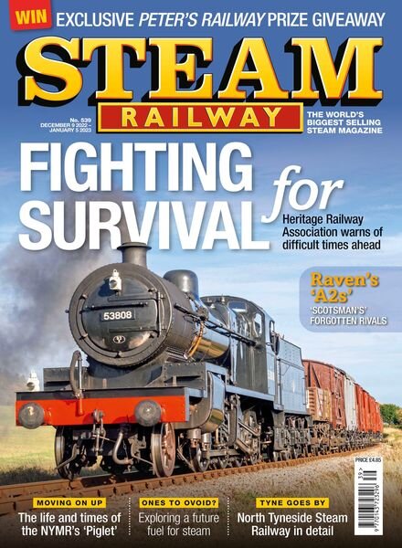 Steam Railway – December 2022 Cover