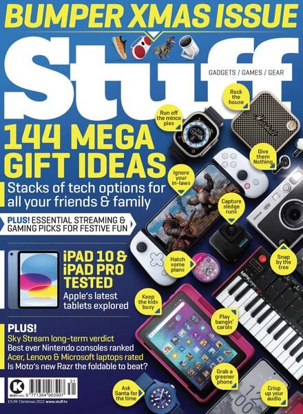 Stuff UK – Christmas 2022 Cover