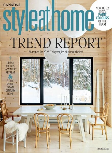 Style at Home Canada – January 2023 Cover