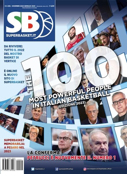 Superbasket – Dicembre 2022 Cover