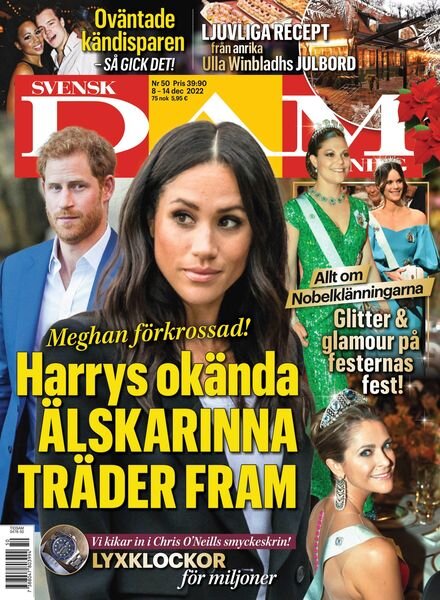 Svensk Damtidning – 07 december 2022 Cover