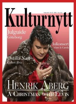 Sverigemagasinet Kulturnytt – 25 november 2022