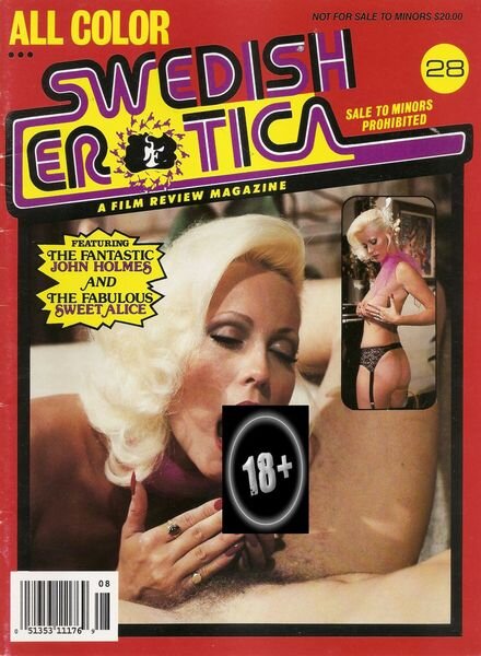 Swedish Erotica Film Review – Nr. 28 1995 Cover
