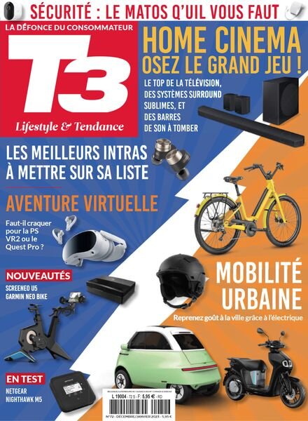 T3 France – decembre 2022 Cover