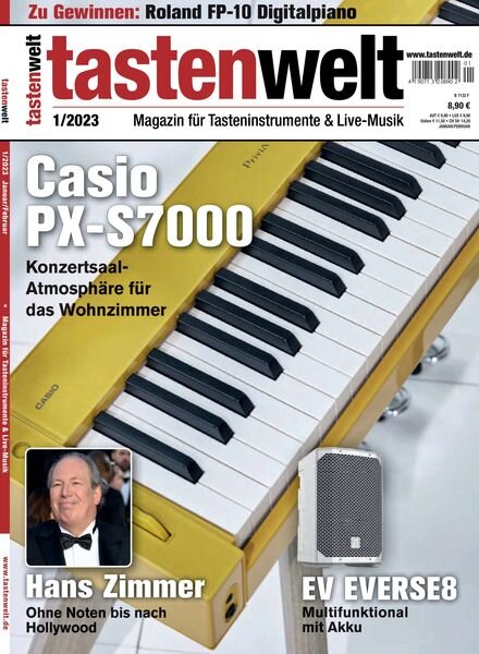 Tastenwelt – Dezember 2022 Cover
