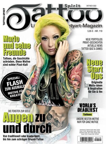 Tattoo-Spirit – Oktober-November 2022 Cover