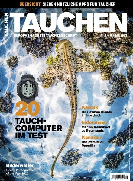 Tauchen – Januar 2023 Cover