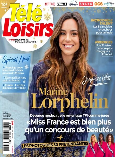 Tele Loisirs – 12 Decembre 2022 Cover