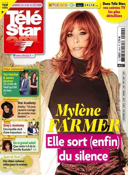 Tele Star – 05 decembre 2022 Cover