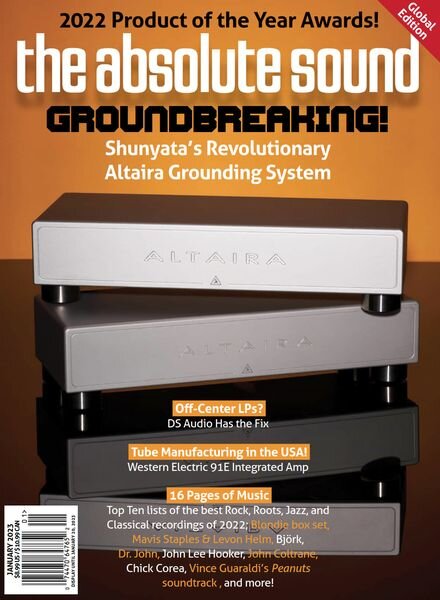 The Absolute Sound – January 2023 Cover