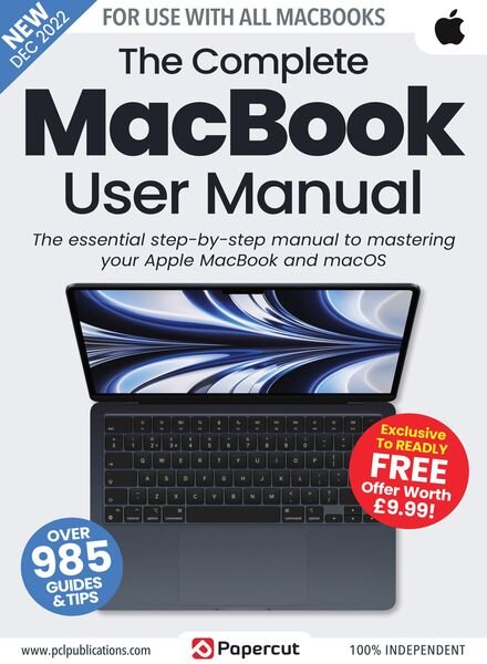 The Complete MacBook Manual – December 2022 Cover