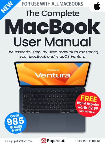 The Complete MacBook User Manual – December 2022 Cover