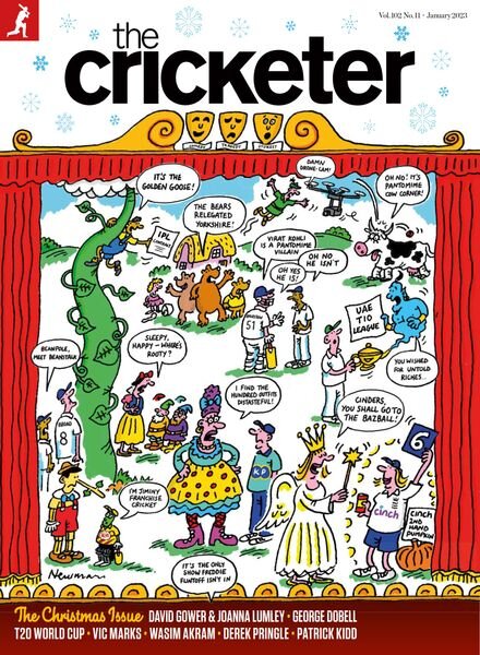 The Cricketer Magazine – January 2023 Cover