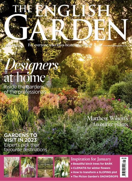 The English Garden – January 2023 Cover