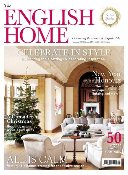 The English Home – January 2023 Cover