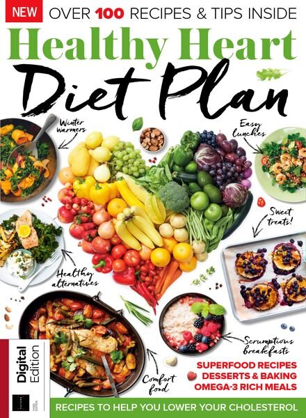 The Healthy Heart Diet Plan – 3rd Edition – 24 November 2022 Cover