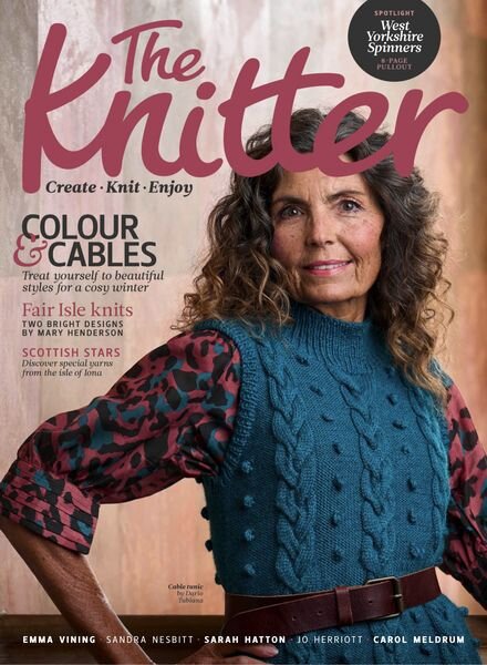 The Knitter – December 2022 Cover