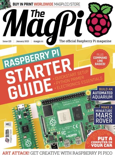 The MagPi – 01 January 2023 Cover