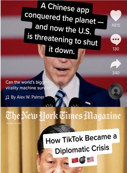 The New York Times Magazine – 25 December 2022 Cover