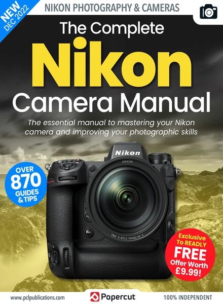 The Nikon Camera Complete Manual – December 2022 Cover