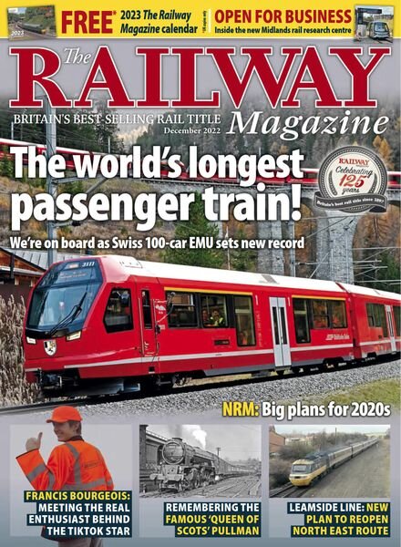 The Railway Magazine – December 2022 Cover