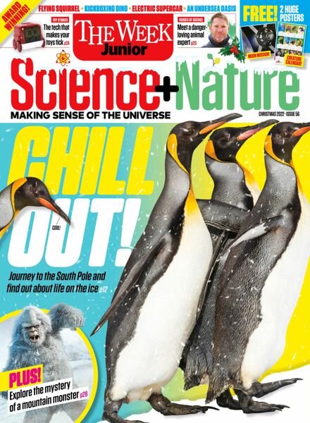 The Week Junior Science+Nature UK – Christmas 2022 Cover