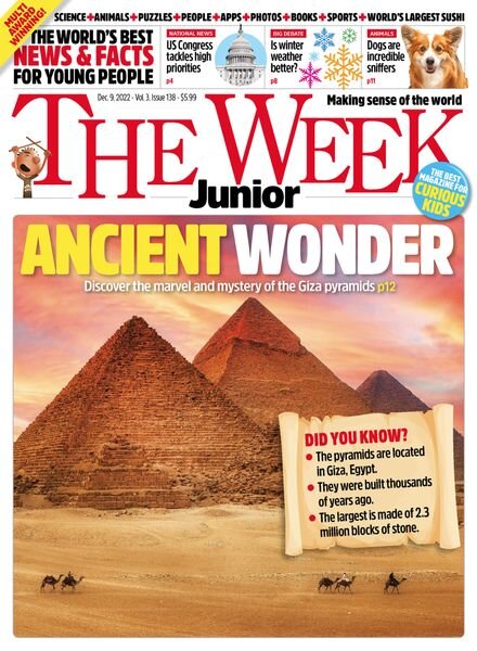 The Week Junior USA – 09 December 2022 Cover