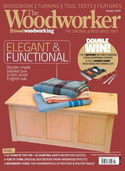 The Woodworker & Woodturner – January 2023 Cover