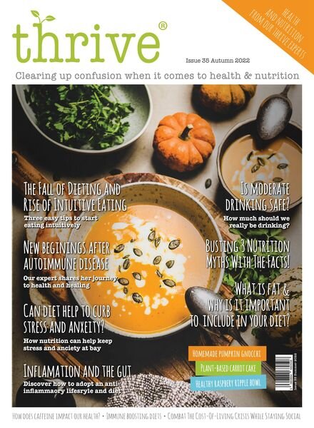 Thrive Magazine – November 2022 Cover