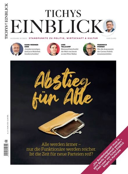 Tichys Einblick – 13 Dezember 2022 Cover