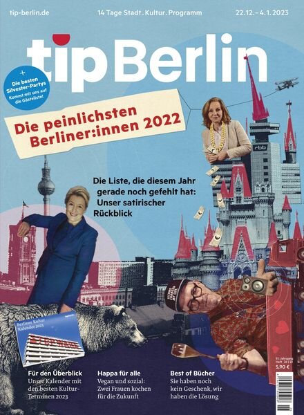 tip Berlin – 17 Dezember 2022 Cover