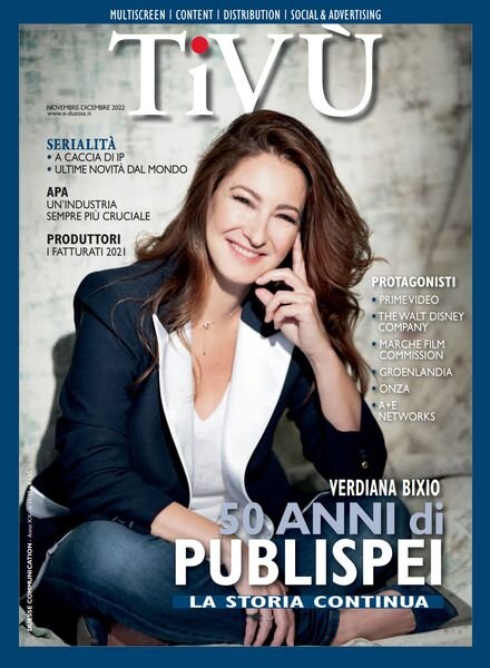 Tivu – Novembre-Dicembre 2022 Cover