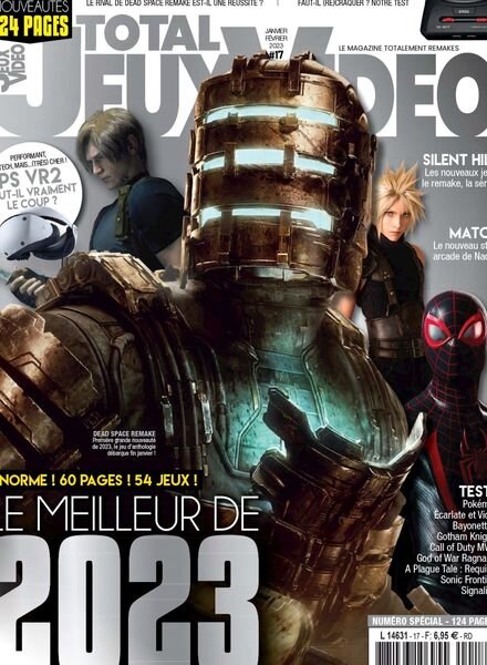 Total Jeux Video – decembre 2022 Cover