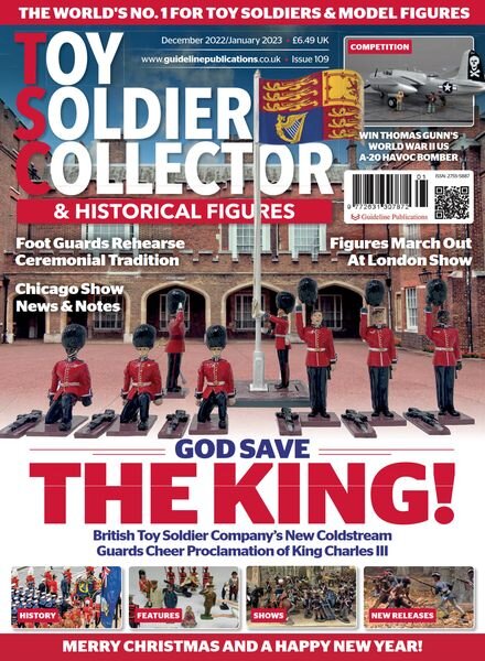 Toy Soldier Collector & Historical Figures – Issue 109 – December 2022- January 2023 Cover