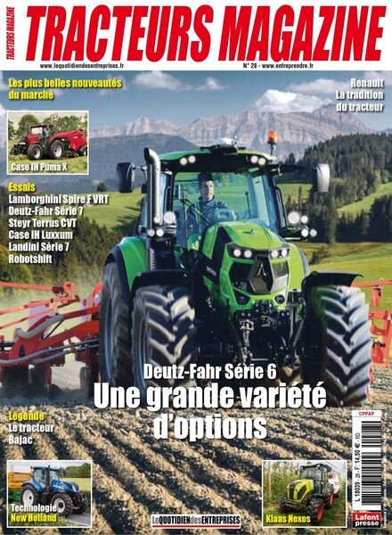 Tracteurs magazine – 01 decembre 2022 Cover